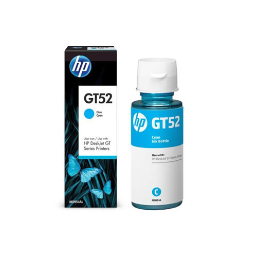 TINTA HP M0H54AL (GT52) CYAN DESJET 5810, 5820 HP INK TANK 315, 415 HP  SMART TANK 515, 530, 615. 8000 PAG – VENTA DE CARTUCHOS DE TONER TINTAS  CINTAS PARA IMPRESORA